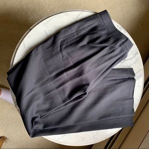 Ferragamo linen /cotton wide leg pant